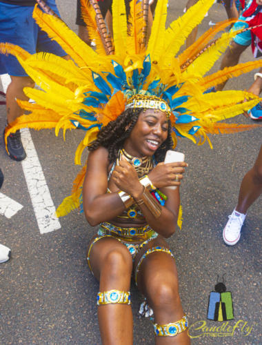 On the streets of Bermuda for Carnival.